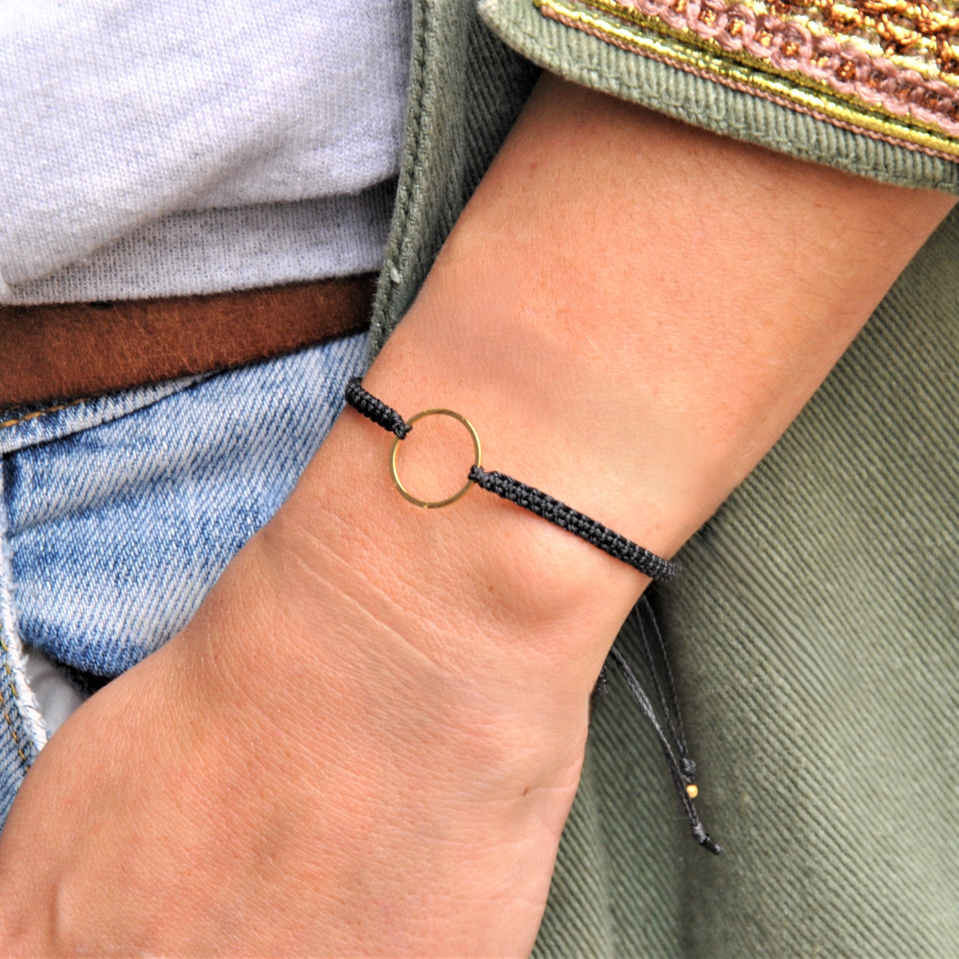 LOUIS - Bracelet noir par Nouaj Original