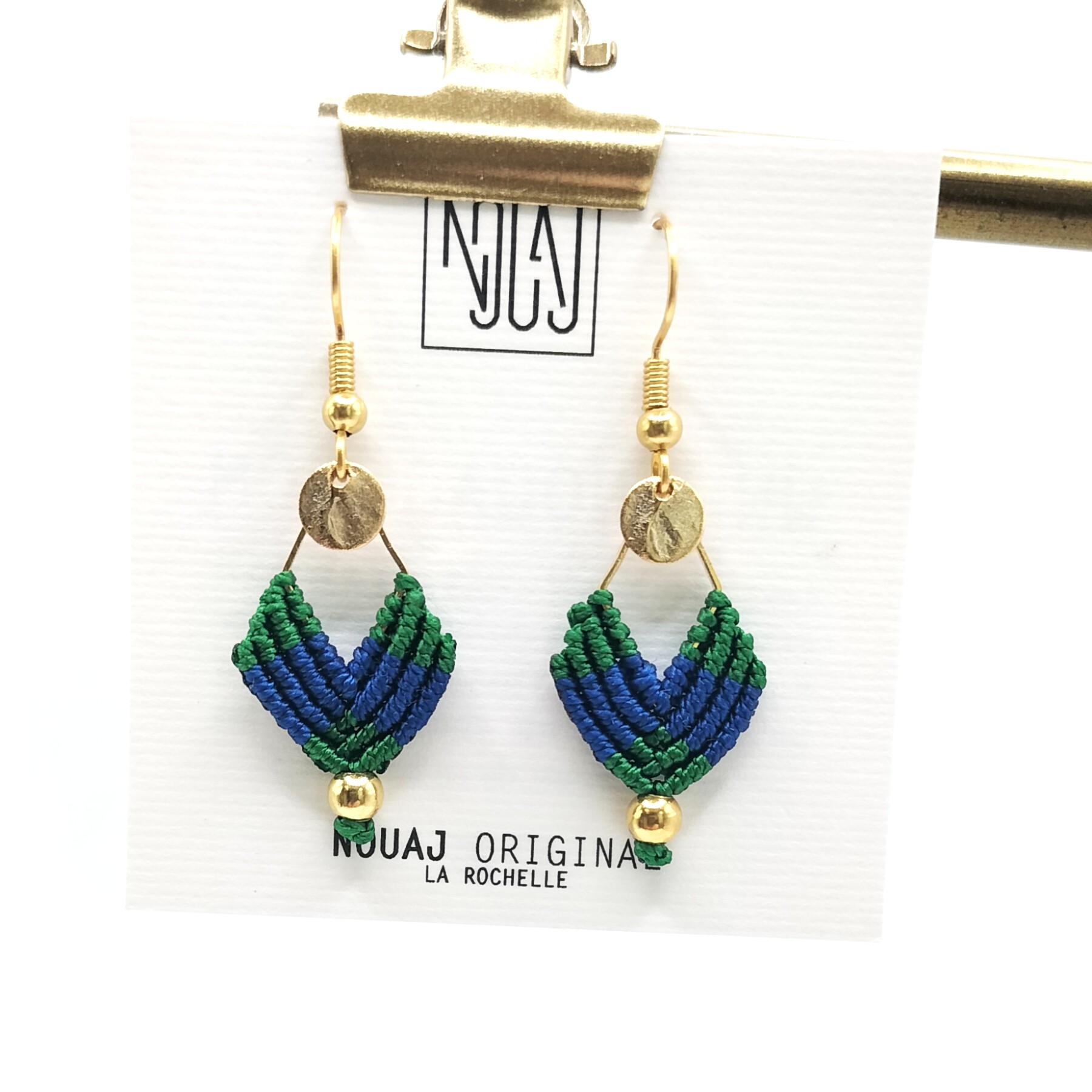 Bo Lili Emeraude et Bleu Gitane